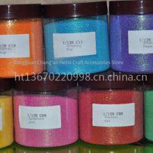 Iridescent Glitter, Seven - Color Glitter. Glitter for Spraying, Printing, Handicrafts, Spraying, Printing, Painting, Coloring of Handicrafts, and for Couplet Paper and Textiles thumbnail-1