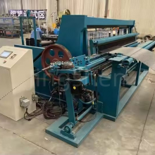 Fully Automatic Heavy-Duty Embossed Weaving Square Hole Wire Mesh Manufacturing Machine thumbnail-2