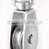 Stainless Steel Swivel Single Sheave Pulley thumbnail-4