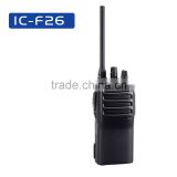 IC-F26 Handheld Radio 16CH VHF 400-470 MHz 5W DTMF Function Two Way Radio