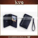 Leather Wallet Purse Pouch Bag Case Cover for HTC One M10 With Zipper and Strap