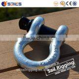US Type Drop Forged Hot Dip Galvanized Screw Pin Lifting Bow Shackle Supplier's Choice thumbnail-2