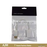 Mini DisplayPort DP to VGA Cable Adapter Converter For Macbook Pro Air IMac Mini thumbnail-3