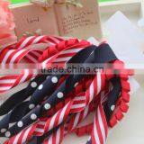 Factory OEM ODM July 4th Festival Children Girls UVOGUE Ribbon Curly Hair Bands Accessories thumbnail-4