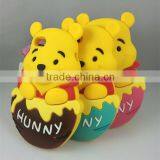 Winnie The Pooh Phone Case 3D Cute Cartoon Mobile Phone Silicone Case For Iphone 4/4s/5/5s/6/6 Plus Samsung Series Wholesale thumbnail-1