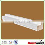 Primed Plantation Window Shutter Profile Louvered Shutter