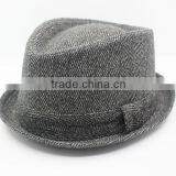 Custom Made Wool Felt Fedora Hat thumbnail-2