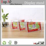 Office Gear V Shape Transprent Acrylic Stand-up Sign Holder thumbnail-6