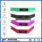 New Smart Fitness Sleep Monitoring Bluetooth Pedometer Silicone Bracelet(NT-BP0068) thumbnail-1