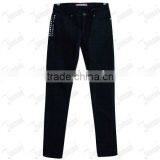 Lady's Denim Jeans JS10938#--Black thumbnail-1