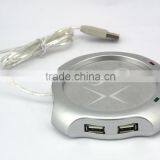 Computer 4 Port Usb Hub Cup Heater Mug Warmer thumbnail-3