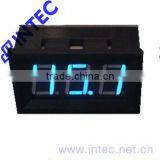 LED Digital Ammeter,Electrical Instrument DC0-50A Ammeter,Mini Ameter Blue Color