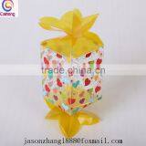 New Design Wedding Favor Boxes With Flower Top Wedding Favor Box