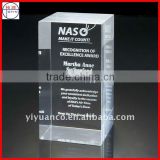 Customize acrylic laser engraved trophy bowling trophy