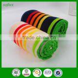 32s2 Cotton Super Absorbent Jacquard Stripe Brush Colorful Face Towel thumbnail-1