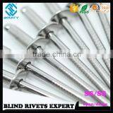 DOME HEAD OPEN END HIGH QUALITY ISO 15983 316 STAINLESS STEEL BLIND RIVETS FOR UK MARKET thumbnail-4