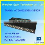 12 Months Warranty! GoIP 16 GoIP 32 Channels Gsm Device Goip Gateway 16 Port Gsm Voip Gateway With Imei Change