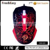 Best Ergonomic Design Custom LED 6d Gaming Mouse Wired for pc thumbnail-1