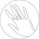 Latest Gold Finger Ring Designs Pave Diamond Ring 925 Sterling Silver thumbnail-3