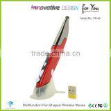 The Newest Business Gifts, Oem Wireless Optical Pen Mouse With Laser Pointer rf 2.4g thumbnail-1