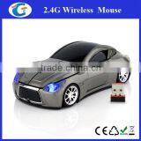 Mini Wireless Car Mouse With Blue Headlight thumbnail-4