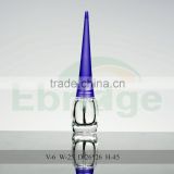 6ml empty glass nail polish bottle with cap