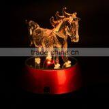 China Factory Chinese Zodiac Animal Horse Figurines Crystal Gift Craft for Sale