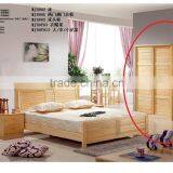 Imported Pine Wood Two-door Wardrobe,back Panel With Wood Veneerveneer thumbnail-1