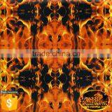 Dazzle Graphic No.DGMA136-1 Abstract Fire Background Pattern Hydro Dipping Film Water Transfer Printing Film