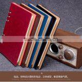 Leather Cover Notebook With 6 Ring