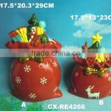 Christmas Ceramic Gingerbread Man Candy Jar