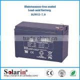 small systerm high power solar dc power system 12v 7.5ah ups batteries