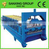 Double Layers Flat Roof Sheet Making Machine