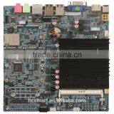 J1900 12v DC Power Fanless Digital Signage Mini Itx Motherboard