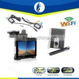 5.0 Inch Car DVR + Android 4.4 +3 Cameras + Dual Recording + Radar Detector + GPS Navigation + Wifi Access