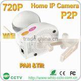 Motion Detection Alarm Two Way Audio P2p 720p Smart Home Night Vision ip Camera Wireless Wired Camera thumbnail-1