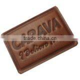 Hot Selling Custom Embossed Jeans Leather Patch