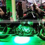 RGB LED Car Motorcycle Chopper Frame Glow Lights Flexible Neon Strips Kit thumbnail-2
