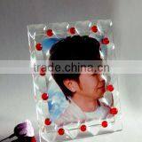 Arrival Crystal Glass Picuture Frame, Crystal Glass Photo Frame,crystal Glass Image Frame(R-1147