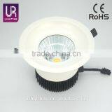 Factory Wholesale 5 Inch 14w Dimmable Round Shape White Cob Led Downlight With 2 Years Warranty thumbnail-3