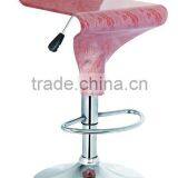 Blue Acrylic Bar Stools With Flower Pictures thumbnail-1