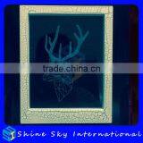 Creative Christmas Decoration Gift 3D Deer Photo Frame LED 7 Colors Flashing Desk Night Light thumbnail-4