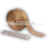 Thermal Header Pipe Tape Titanium Lava Exhaust Wrap 10 m thumbnail-2