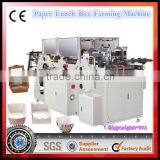 High Quality Small Paper Box Making Machines,take Away Food Box Making Machine