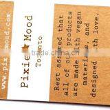 Custom Printing Brown Kraft Paper Garment Tag thumbnail-2