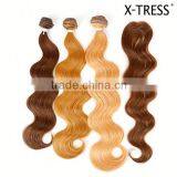 New Products Custom Design Synthetic Hair Extension Directly Sale