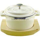 Round Cast Iron Casserole