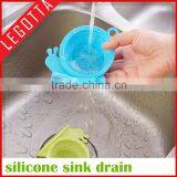 Silicone Material Cheap Funny Cartoon Lovely Bathroom Floor Drain Promotional thumbnail-4