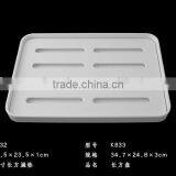 100% Mealmine A5top Food Grade Unbreakable Melamine Bread Cutting Board