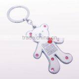 Cute Bear Custom Zinc Alloy Metal Souvenir Keyring/keychain/key Chains